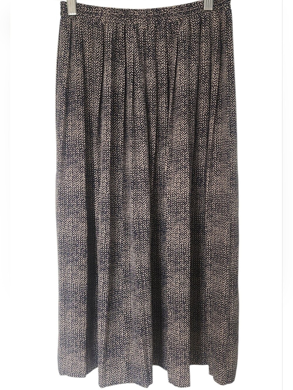Vintage Pleated Midi Skirt Leslie May